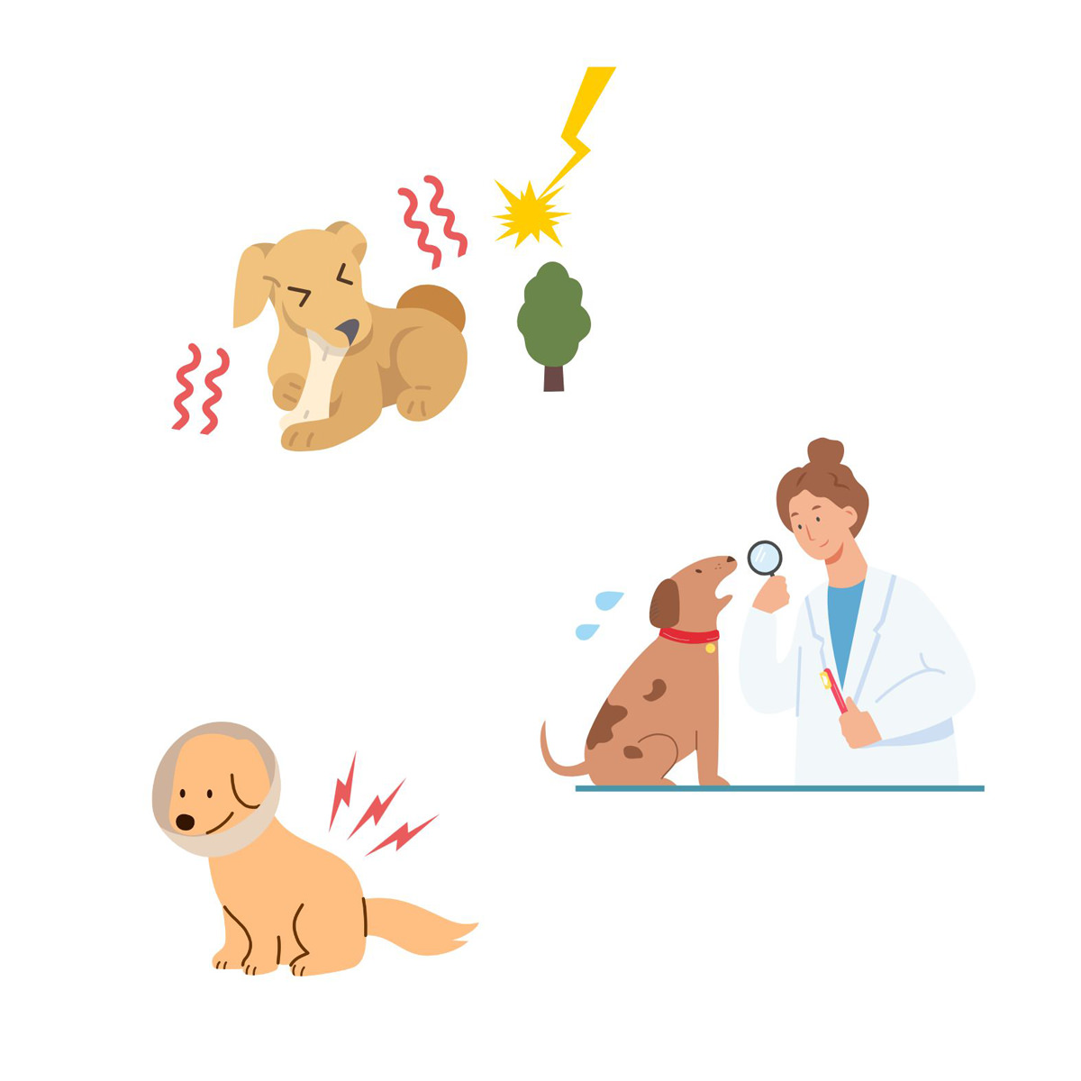 不安やストレスに寄り添うイメージ